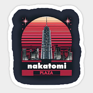 Nakatomi Plaza - Die Hard Sticker